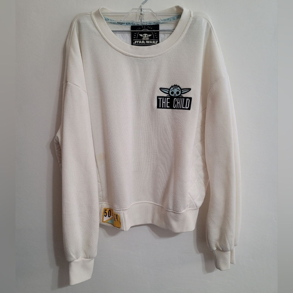 DISNEY GROGU THE CHILD STAR WARS THE MANDALORIAN PULLOVER SWEATER